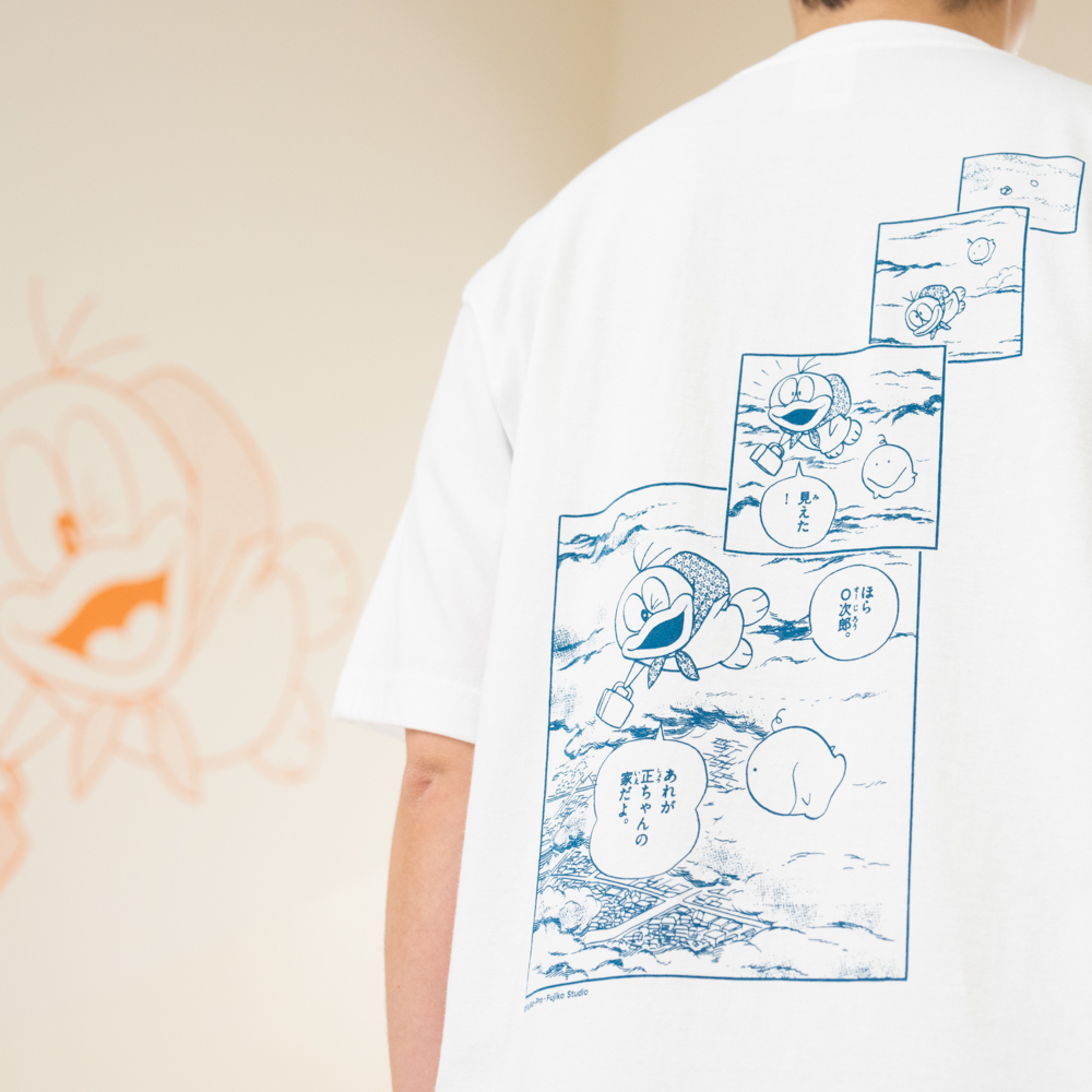 1F「ミュージアムショップ」に 『新オバケのQ太郎』から 新作Tシャツが