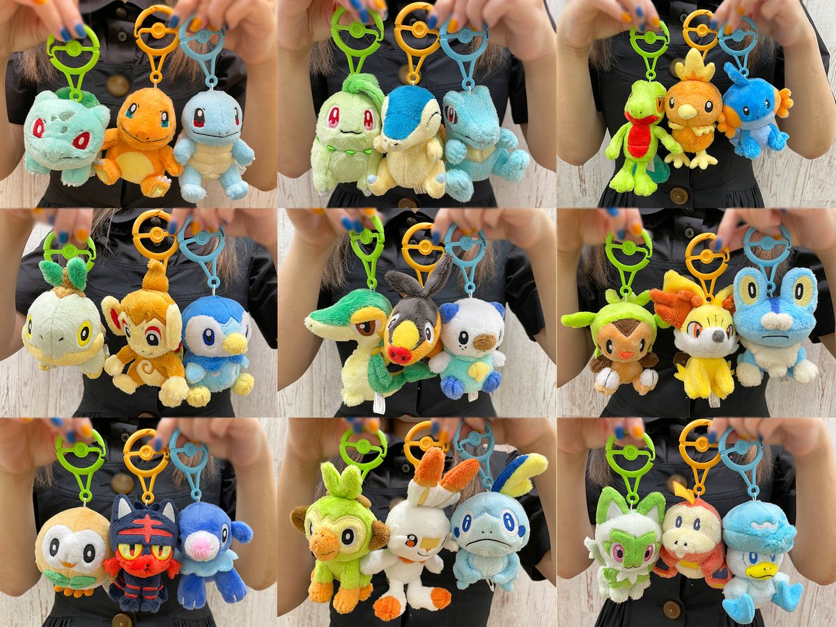 10月5日(土)#ポケモンセンター でポケモンたちのカラビナ付き