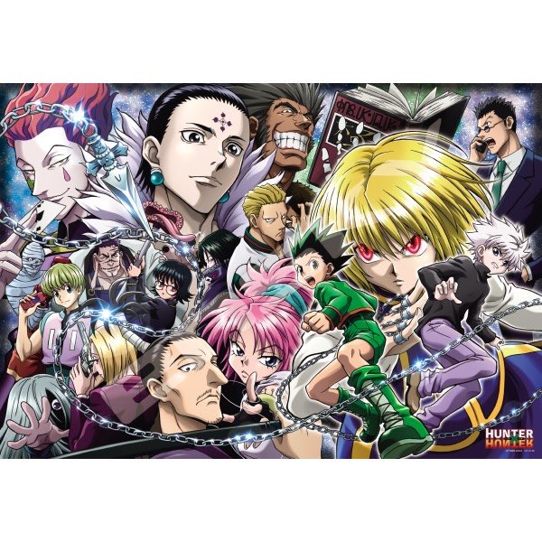 新着グッズ情報】 『HUNTER×HUNTER 1000T-529 緋の目×対決×幻影旅団