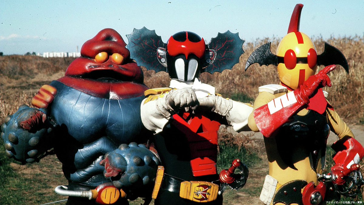 あす放送スタート／ #石ノ森章太郎 原作の特撮ヒーロー