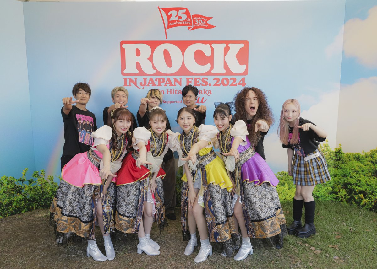 ROCK IN JAPAN FESTIVAL 2024 in HITACHINAKA」🎉 ひたちなかでの