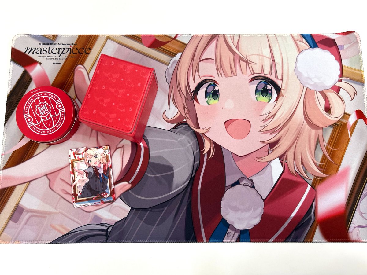 🎤#しぐれういリアルライブ #masterpiece】 🎈ライブグッズ紹介