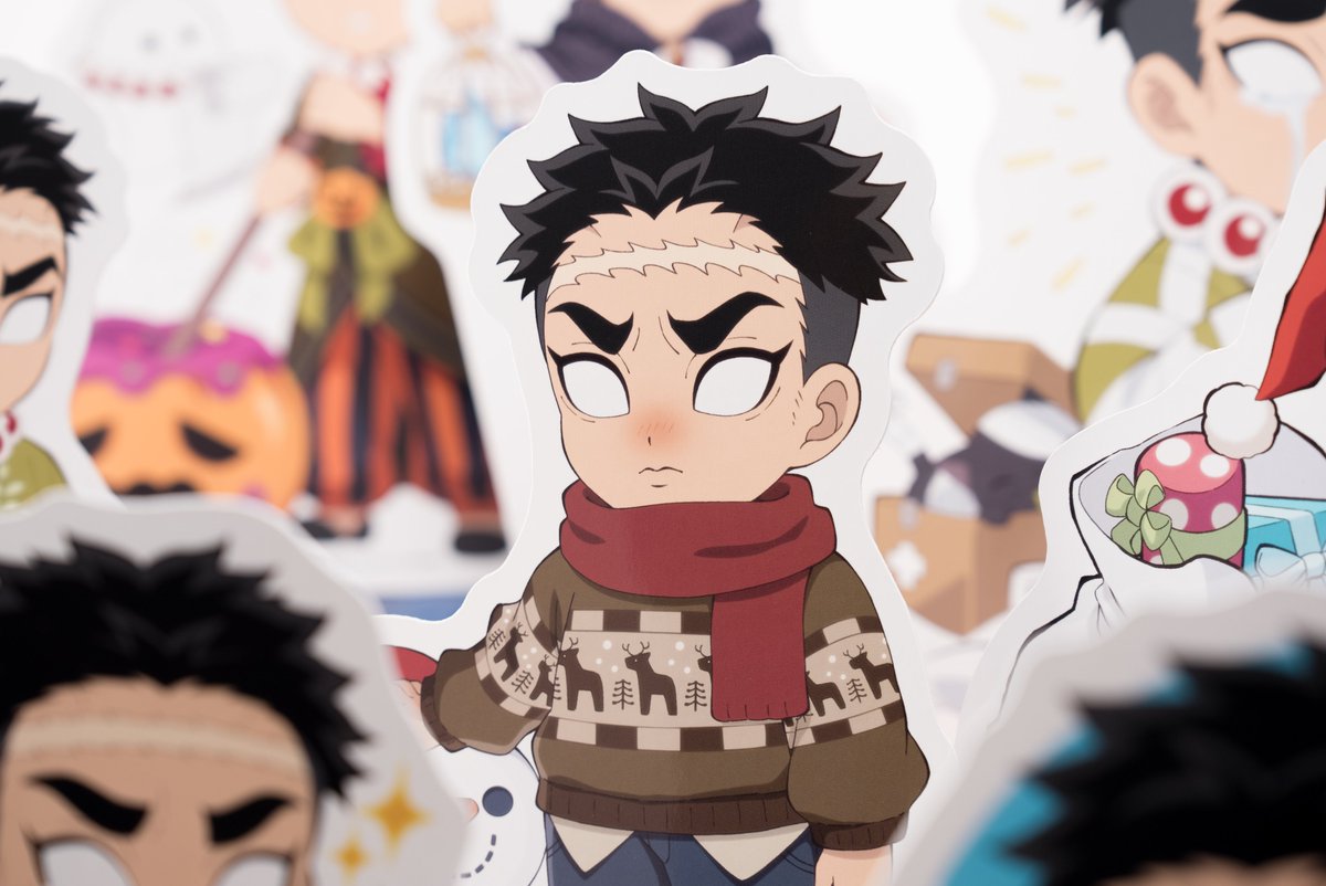 悲鳴嶼 行冥 大集合 みにきゃらくじ スタンディ 鬼滅の刃 鬼滅の刃 み