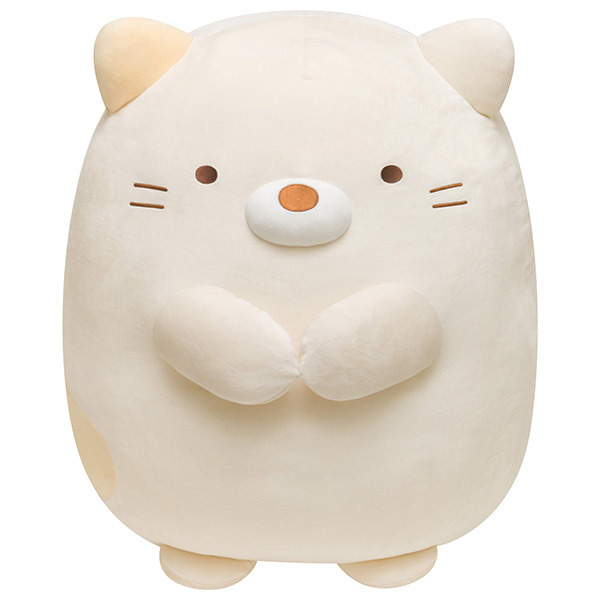 10/4（金）受注発売開始🐈／ #すみっコぐらし 特大ぬいぐるみ（ねこ