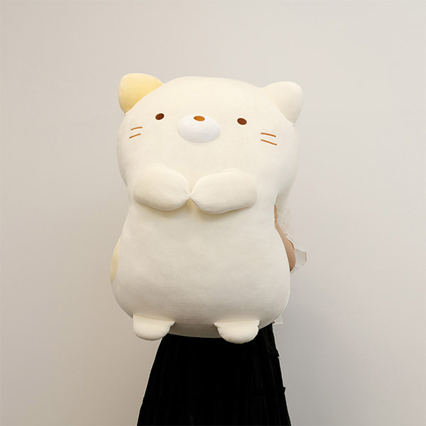 10/4（金）受注発売開始🐈／ #すみっコぐらし 特大ぬいぐるみ（ねこ