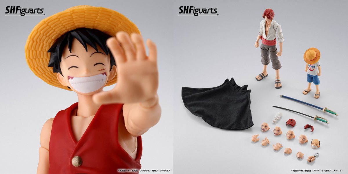 ONE PIECE』より「S.H.Figuarts シャンクス & モンキー・D・ルフィ