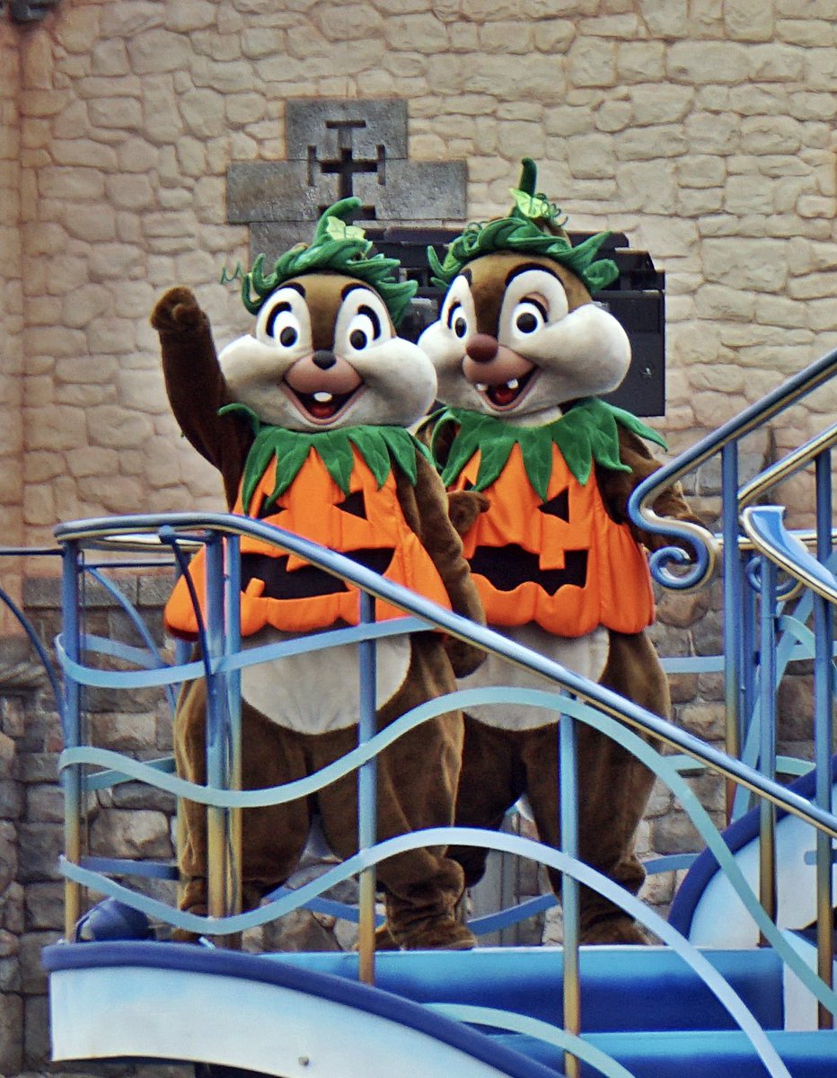 ミッキー広場のバナー、あまり気にしてなかったけど、よく見たら