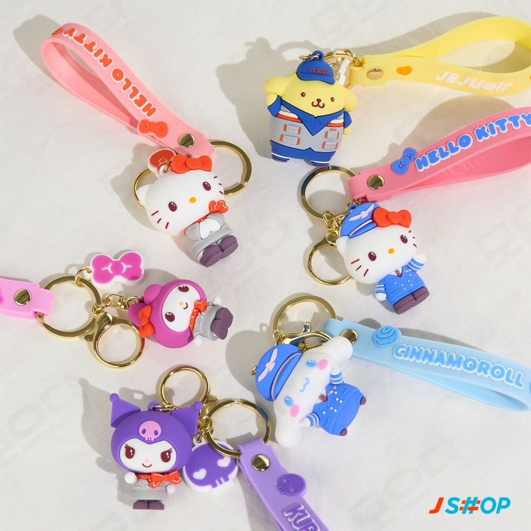 韓国の格安航空会社”チェジュ航空”×サンリオコラボグッズ登場