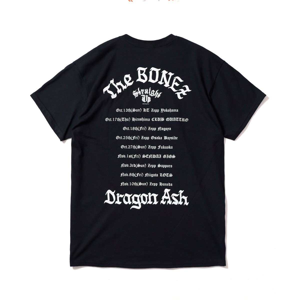 Straight Up Tour Goods Info】 Straight Up Tour Tee PRICE: ¥5,000