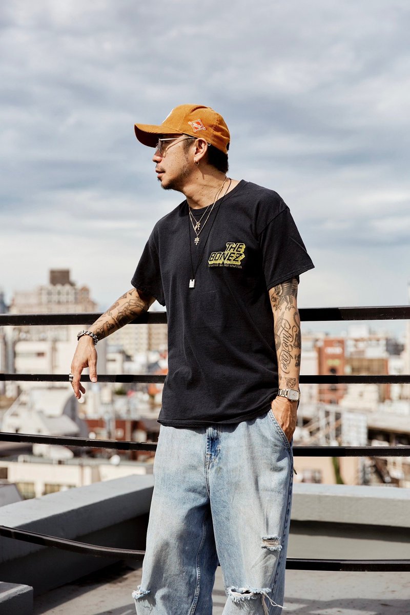 The BONEZ新作その2 日本のパスヘッドこと マンタロウデザインのT