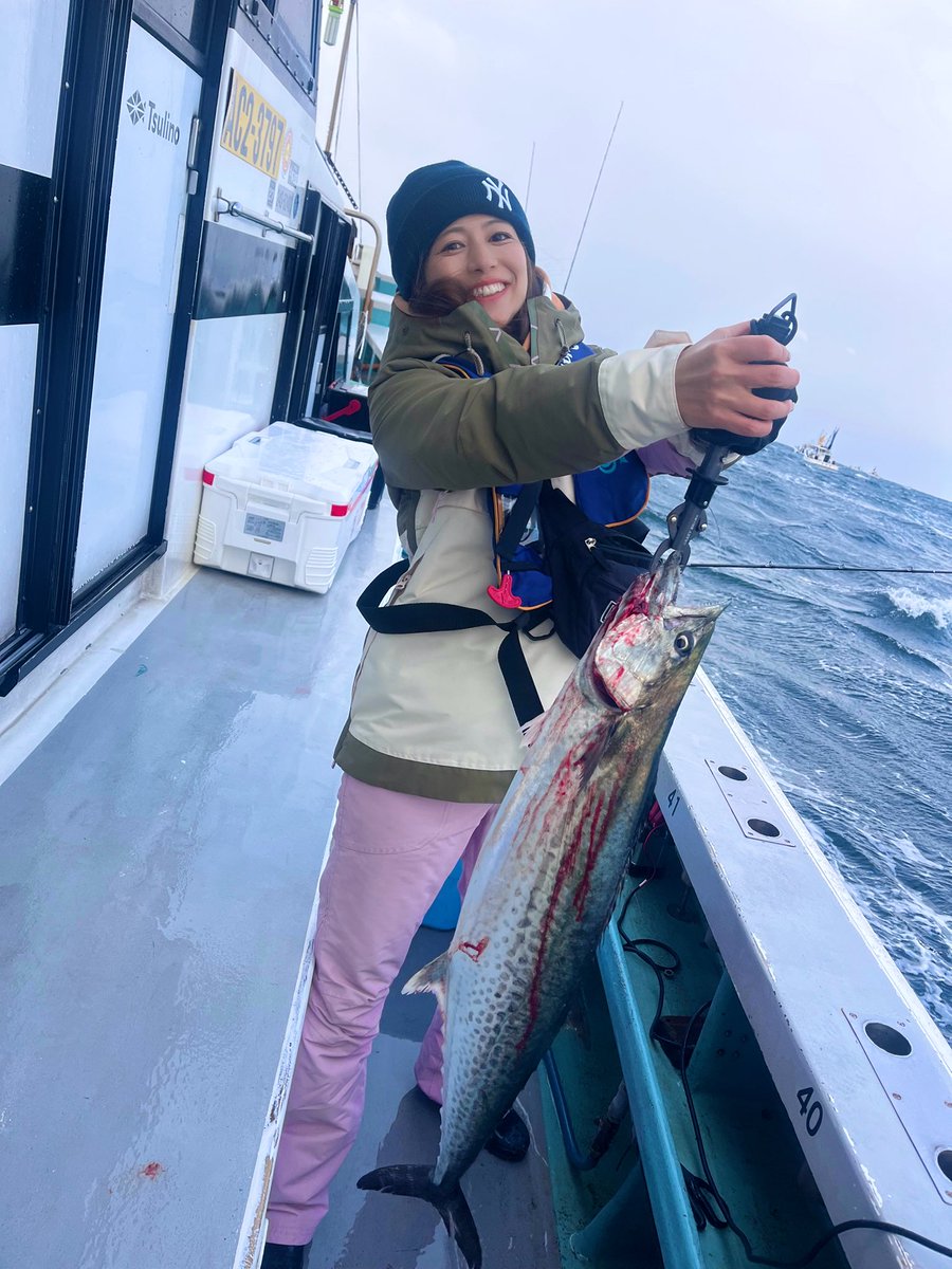 泳がせ釣り行ってきました🎣 めーーっちゃ寒かったけど、 集中して最後