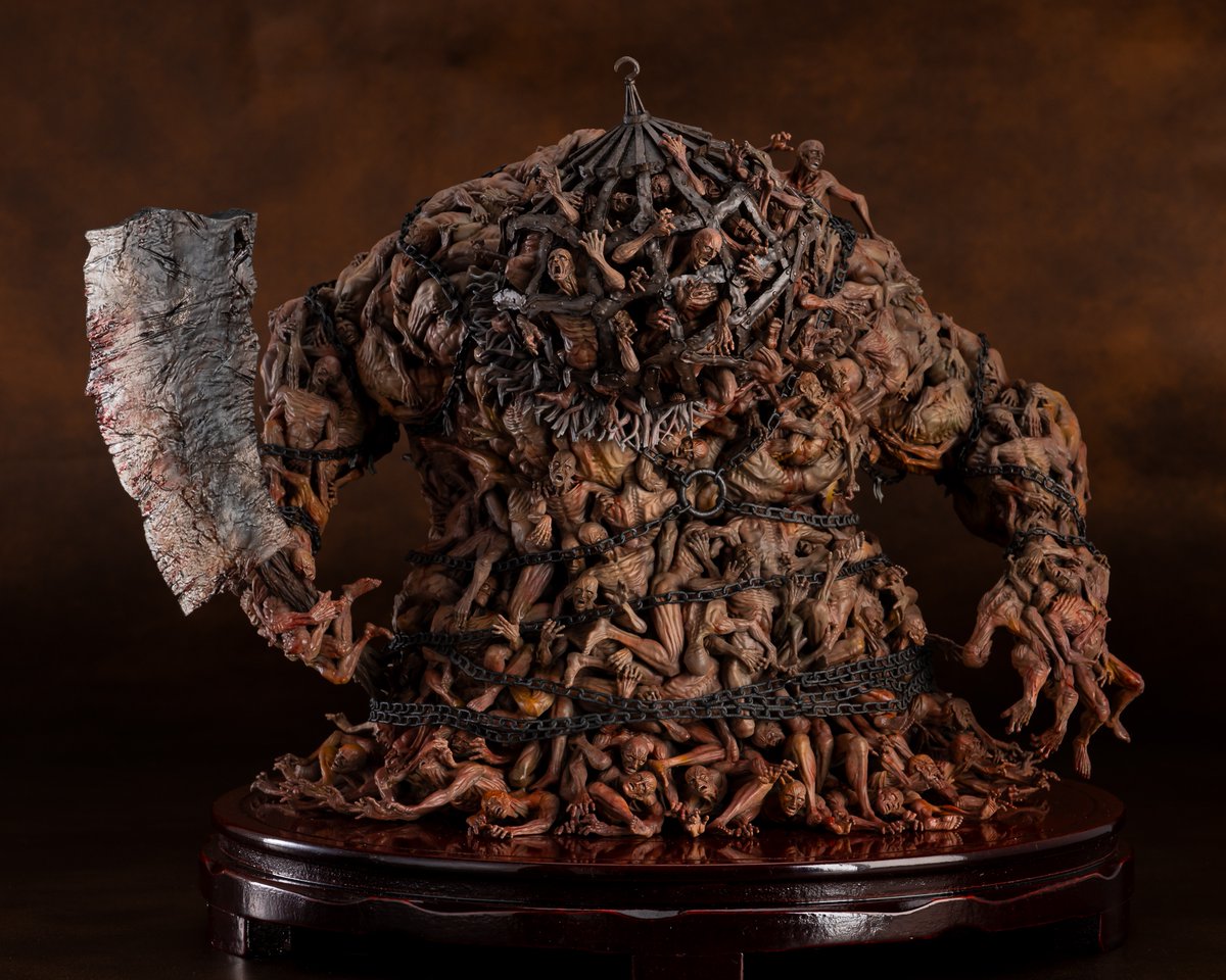 DARK SOULSⅡより、腐れ を作成しました。WFにてガレージキットとして