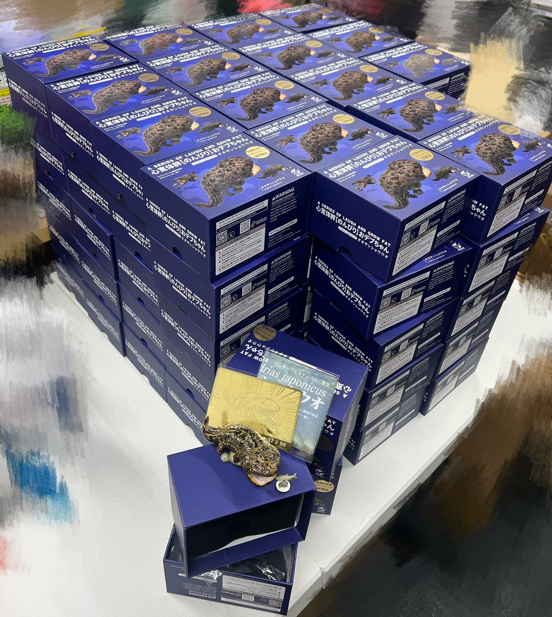 WF2026冬 限定88体 オオサンショウウオ 入荷して検品中です