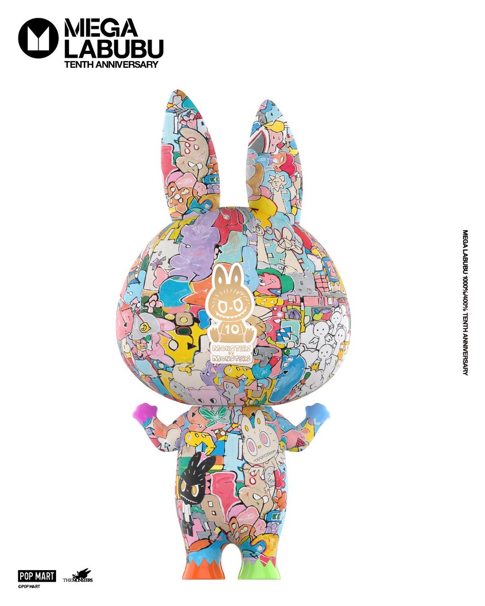 ポップマート新商品🎀🐰／ ラブブ10周年記念アニバーサリーグッズ