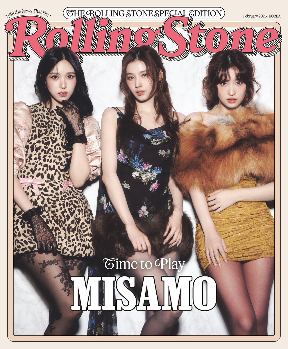 ミサモ がRolling Stone Korea Special Edition Vol.4の表紙＆特集に