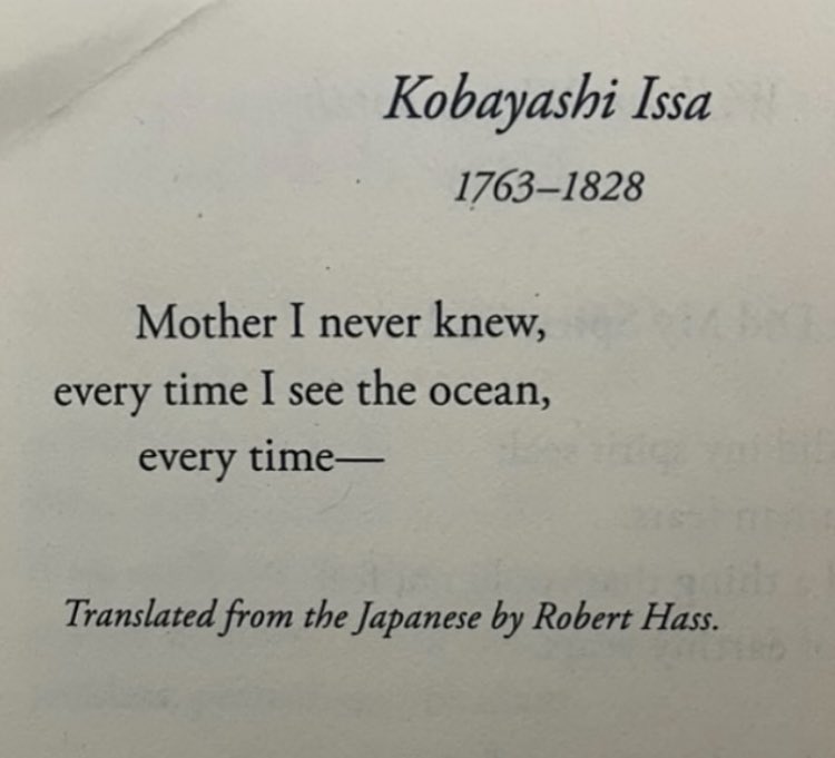 oO(一茶の俳句の中でもあまり知られていない、この句が海を越えて人の