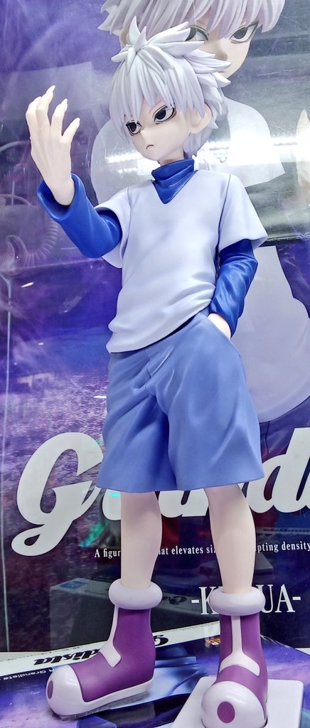 🟣プライズ情報⚔️】 #HUNTERxHUNTER Grandista #キルア 入荷しました