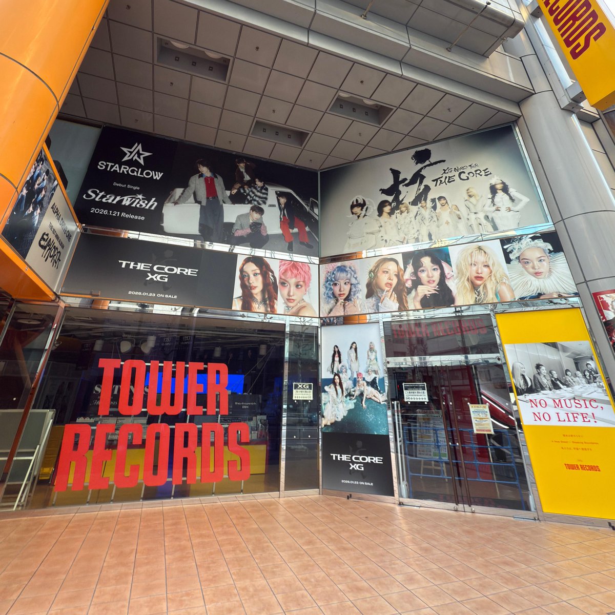 タワ渋XG】 ／ #XG 1st Full Album 『THE CORE - 核