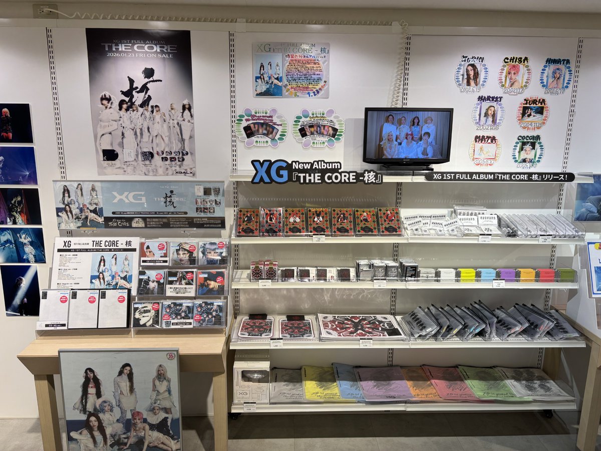 XG】 1ST FULL ALBUM「THE CORE - 核」 入荷しました！ @ Loppi・HMV