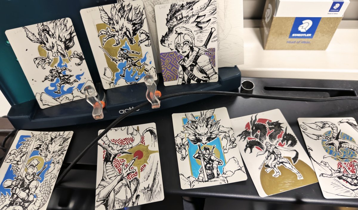 東京MTGさんにお取扱いいただく予定のアーティストプルーフです