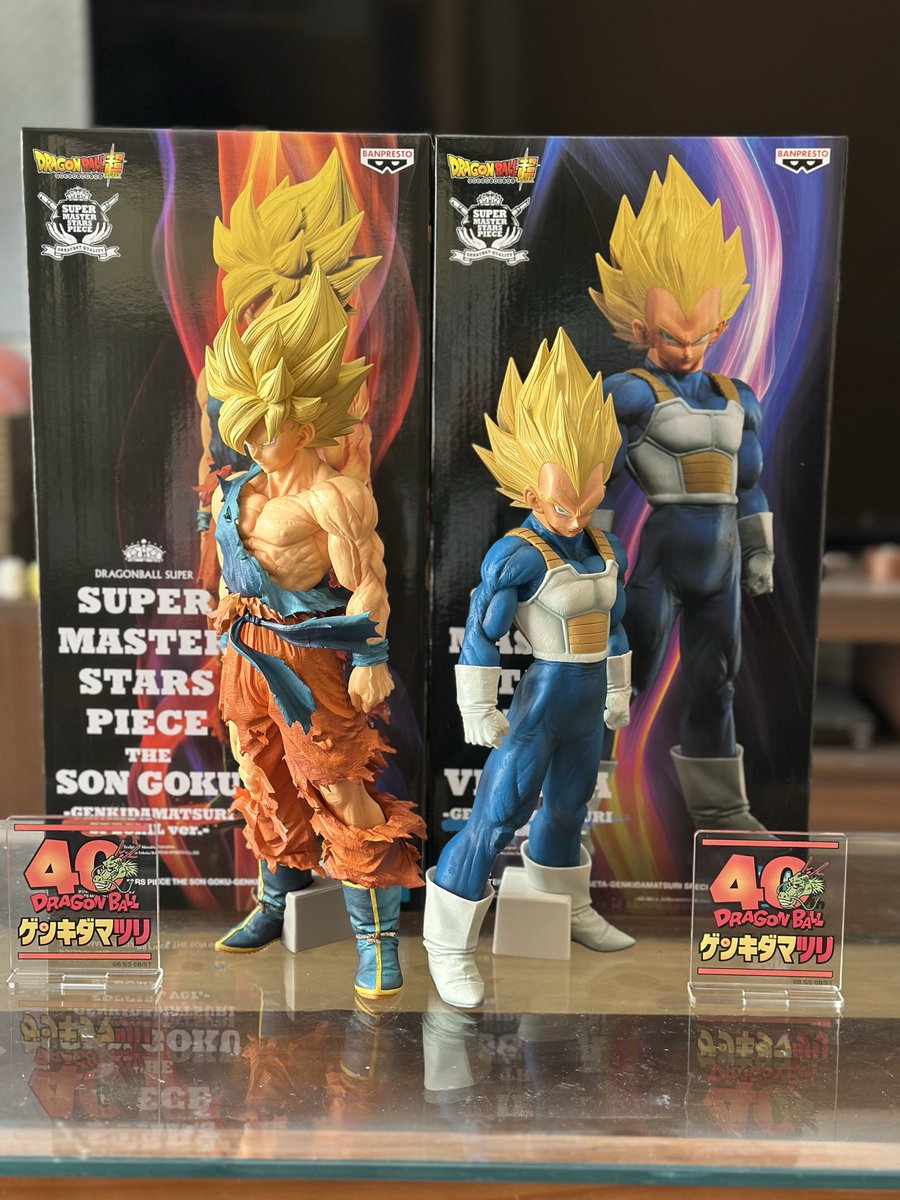 早速SMSP開封‼️ モノクロと並べて見たかった😆 #ドラゴンボール