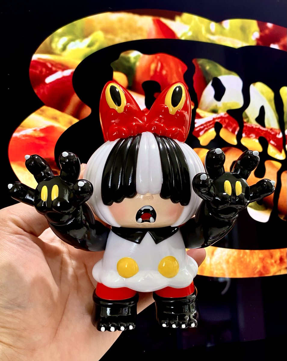 マシロちゃんのカラーサンプルが到着🖖 命が吹き込まれたマシロちゃん