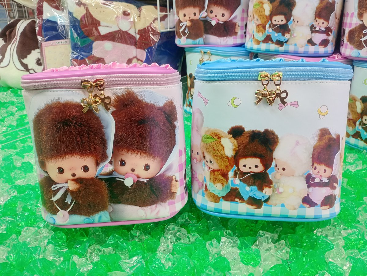 モンチッチ ベビチッチ ラウンドワン限定 バニティバッグ ぬいぐるみ