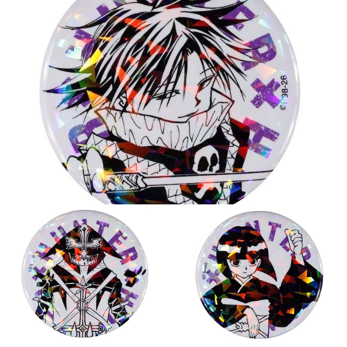 幻影旅団の缶バッジ！！ 完全受注生産「週刊少年ジャンプ