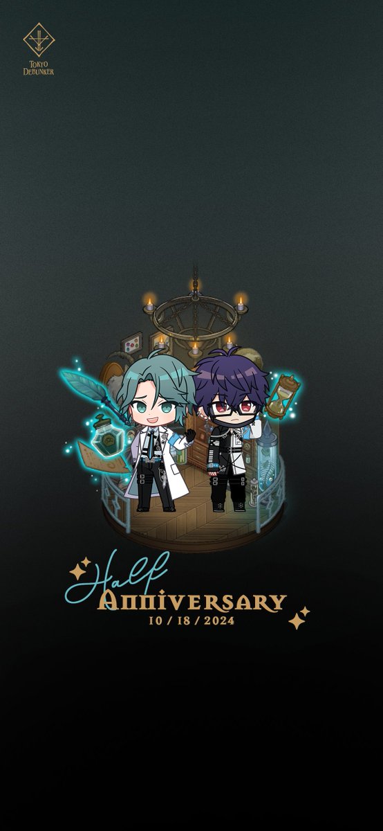 🎉ハーフアニバーサリー記念🎉 半年間の感謝を込めて、壁紙を