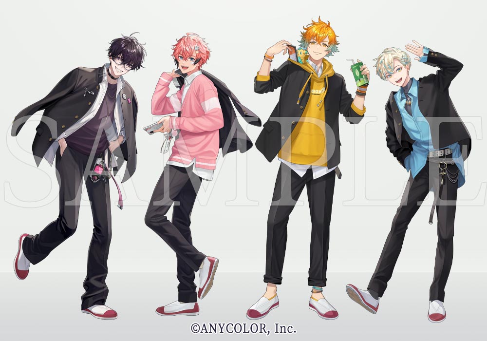 にじさんじ所属ユニット『Oriens』のテーマグッズ「#放課後オリエンス