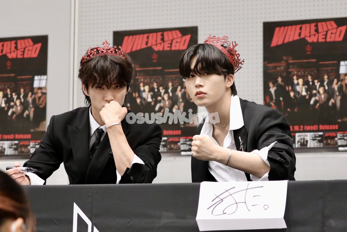 チャリで来た #JO1オフラインサイン会 #全員サイン会 #JO1 #木全翔也