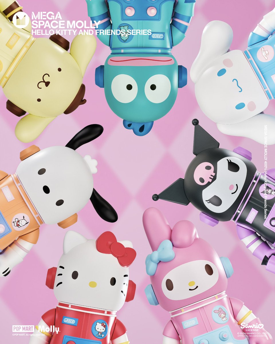 🆕MEGA コレクション 400% SPACE MOLLY サンリオ キャラクターズ