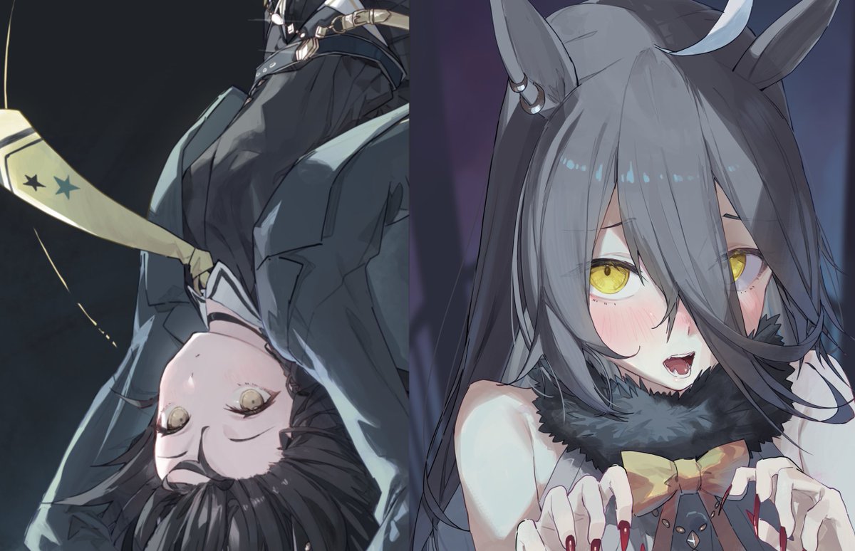 マンハッタンカフェ(ウマ娘) 「10月分のfanbox更新しました