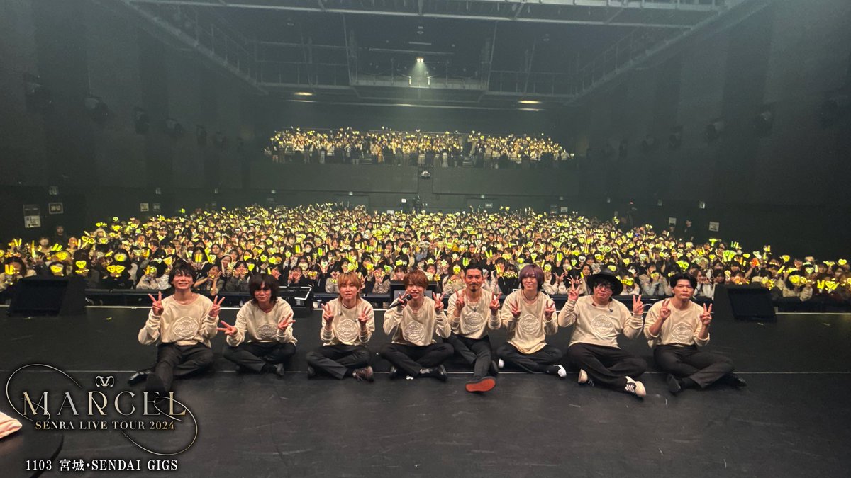 SENRA LIVE TOUR 2024 -MARCEL-】 センラワンマン宮城公演ありがとうご