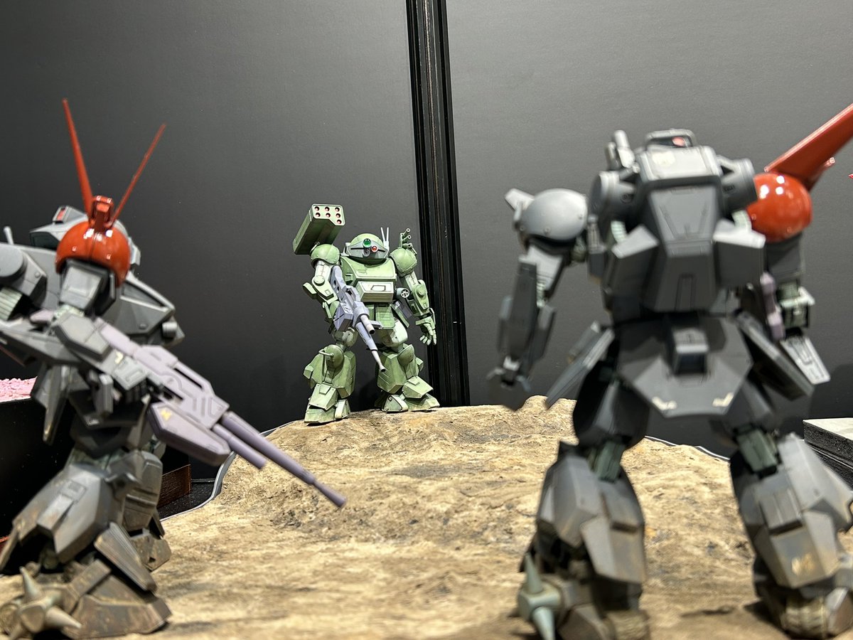 装甲騎兵ボトムズ総合模型演習で販売中のガレージキットを少しご紹介