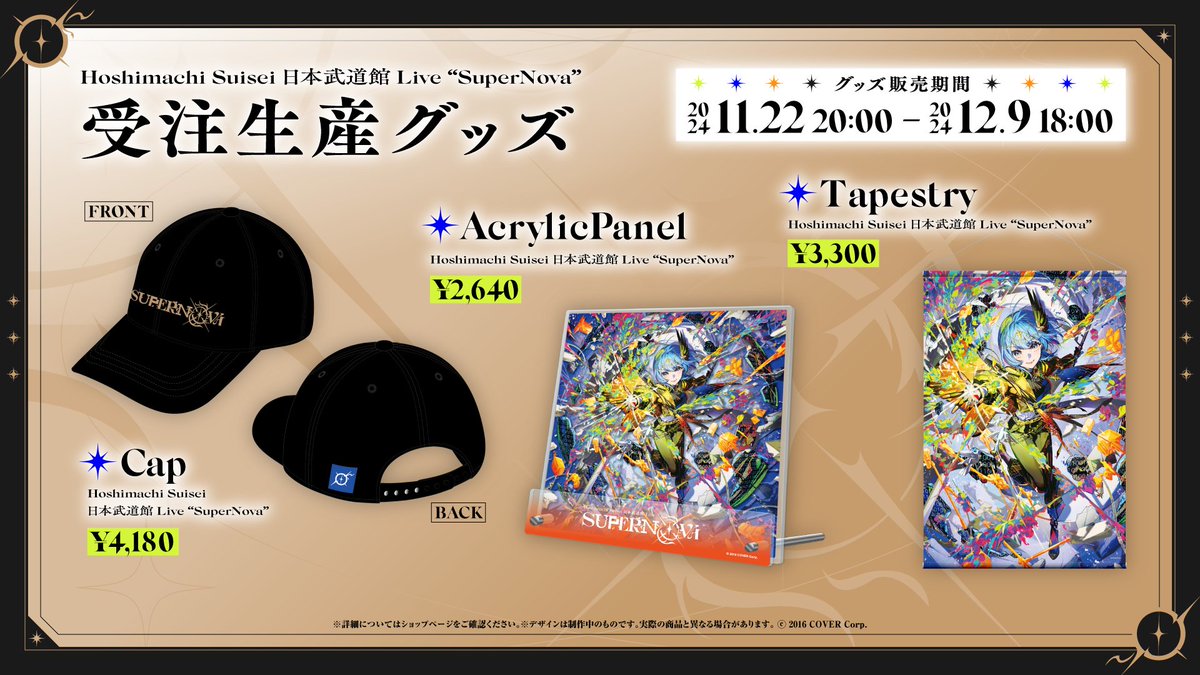 ☄️#星街すいせい 武道館LIVE☄️ Hoshimachi Suisei 日本武道館 Live