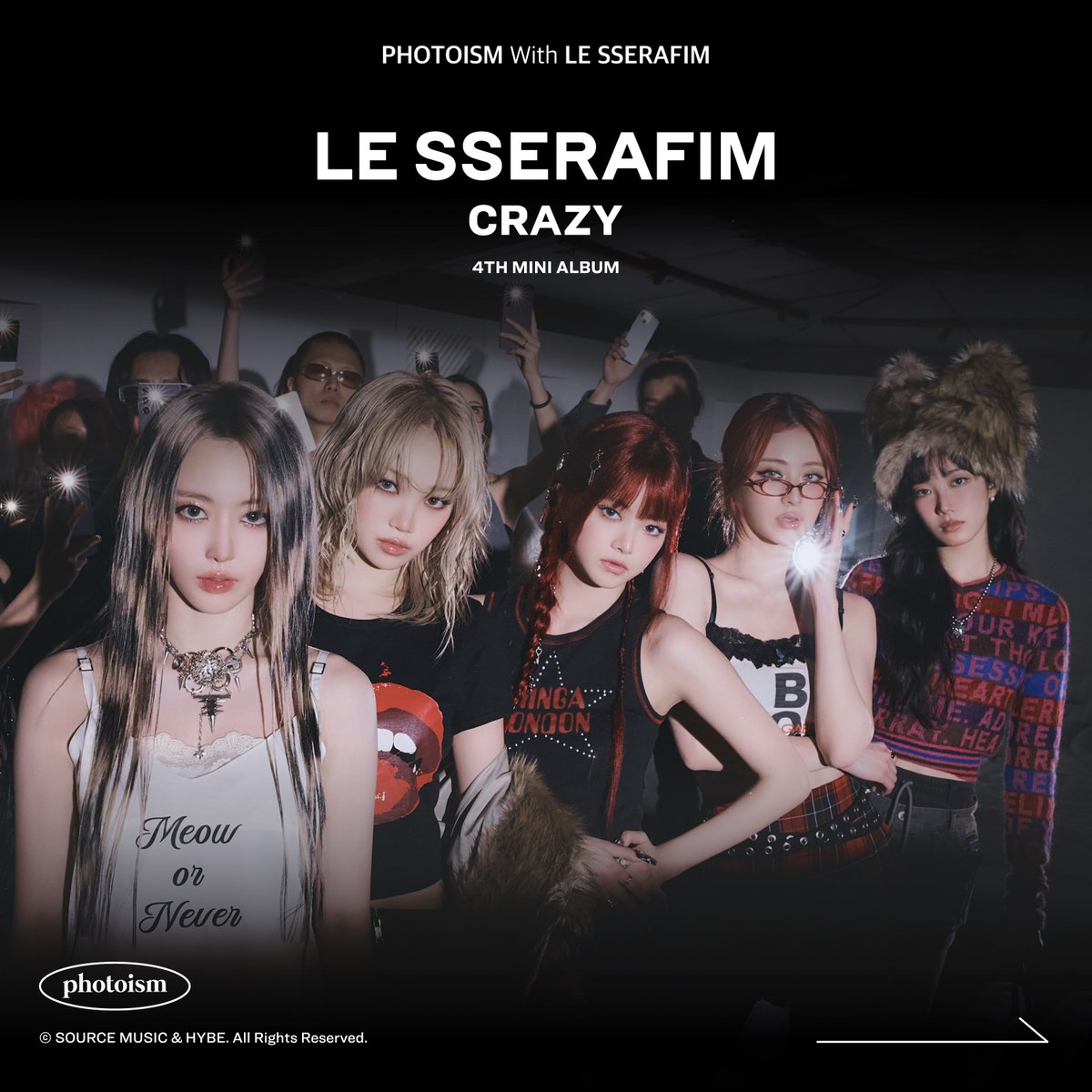 LE SSERAFIM ARTIST FRAME OPEN ! 「LE SSERAFIM」の アーティスト