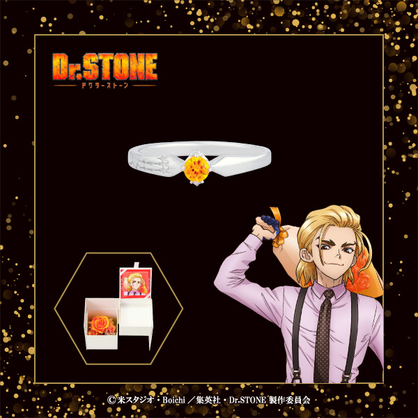 TVアニメ【Dr.STONE】キャラクターモチーフリング＆ジュエリーケース