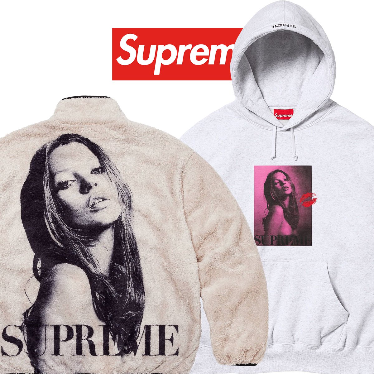 Supreme x Kate Moss 🔥 Some of the most highly anticipated items