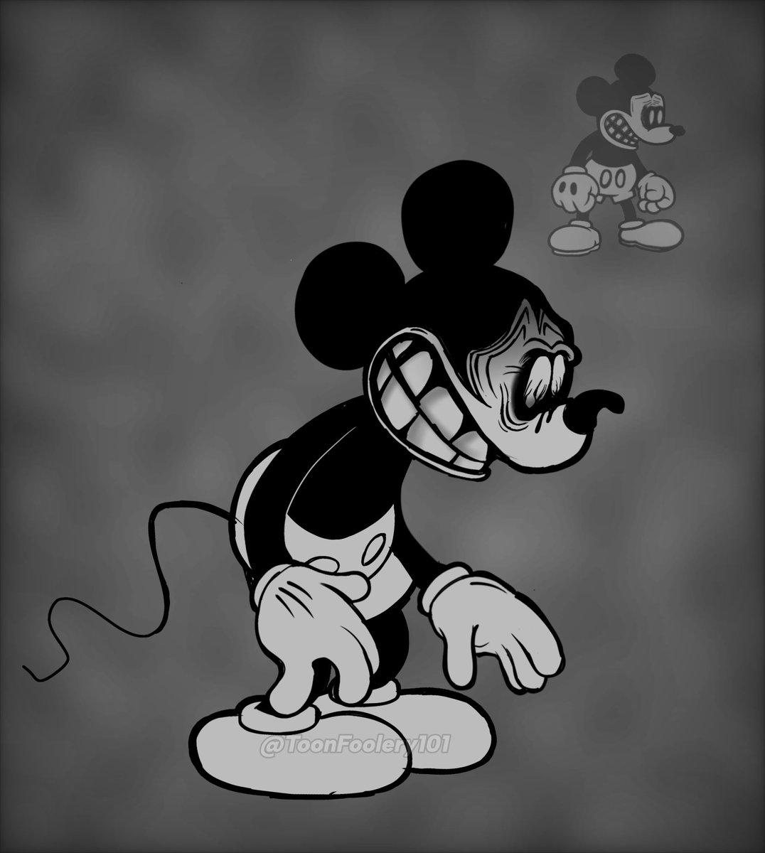 Remade this old stuff. #FNF #SundayNightSuicide #SuicideMouse