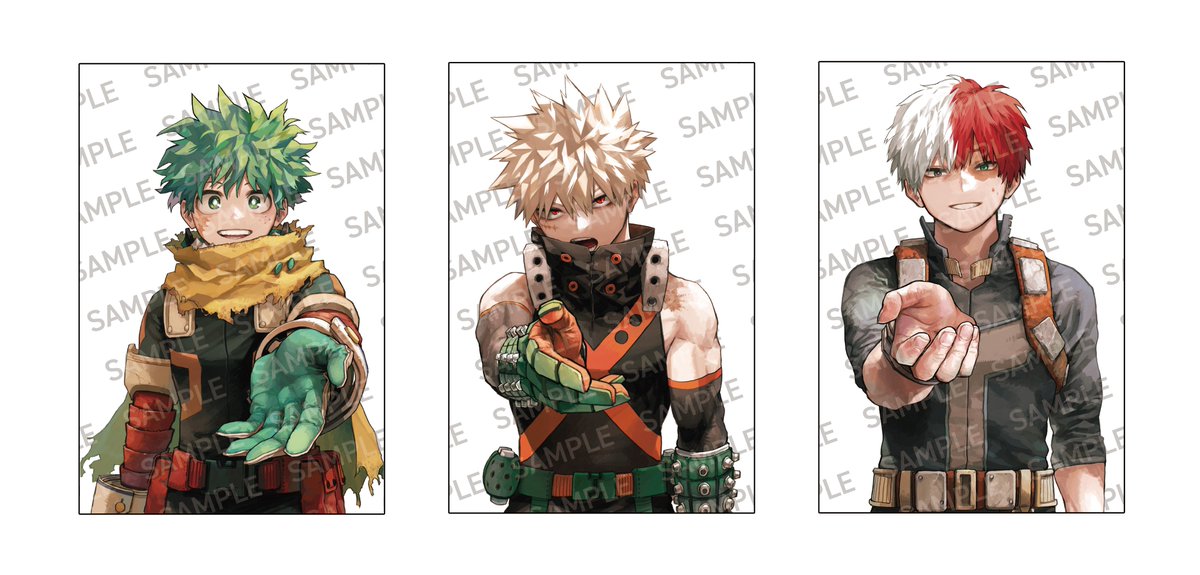 特典情報】 『僕のヒーローアカデミア (42)』 特典「イラストカード