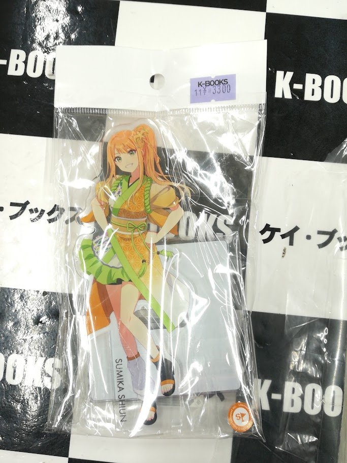 入荷情報】 学園アイドルマスター 筑西市コラボ アクリルスタンド 清夏