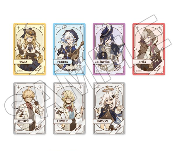 原神カフェ in ソウル」でフォトカードに特別デザイン「影を狩りて」7