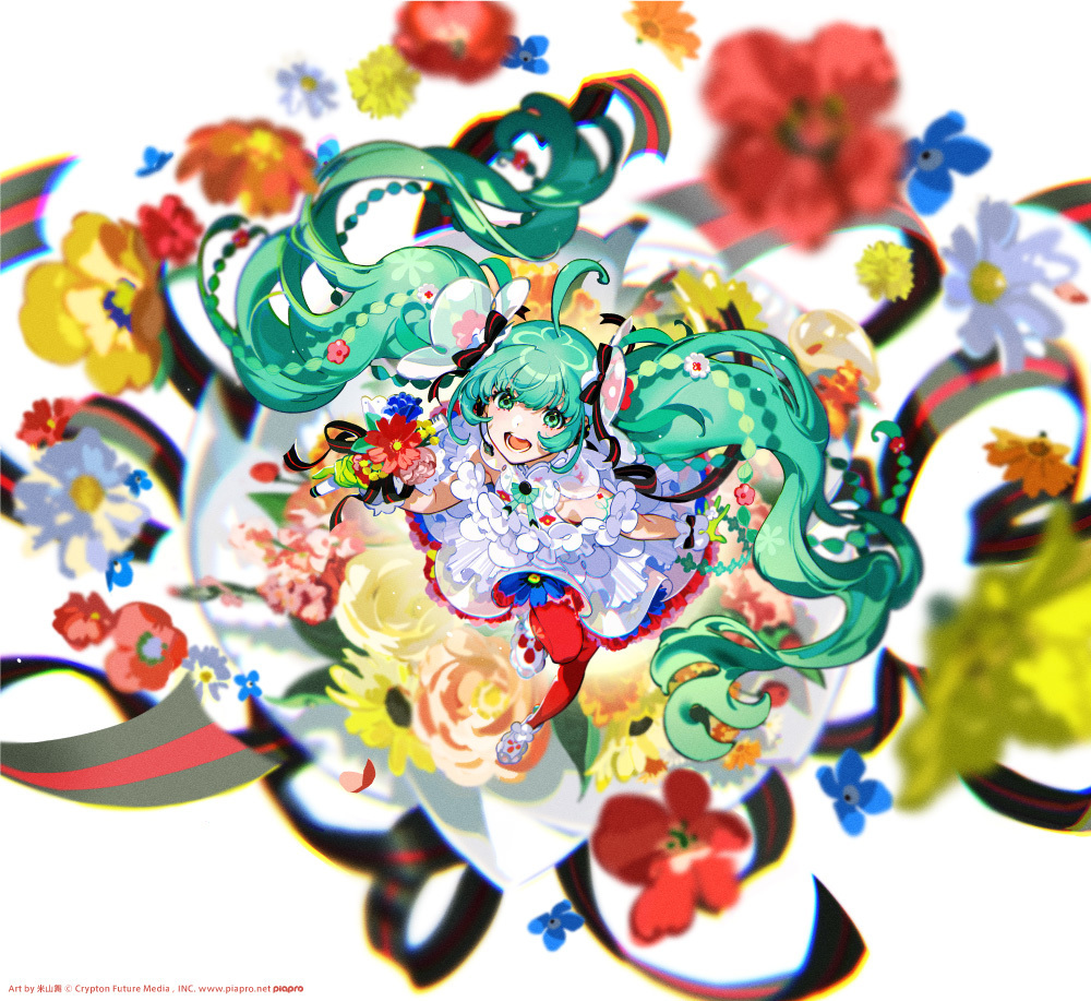 🌼初音ミクJPツアー2025🌼 メインビジュアルは米山舞さん（ @yoneyamai