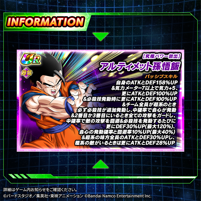 💥極限を超えた力を手に入れろ💥 【究極パワー放出】アルティメット孫