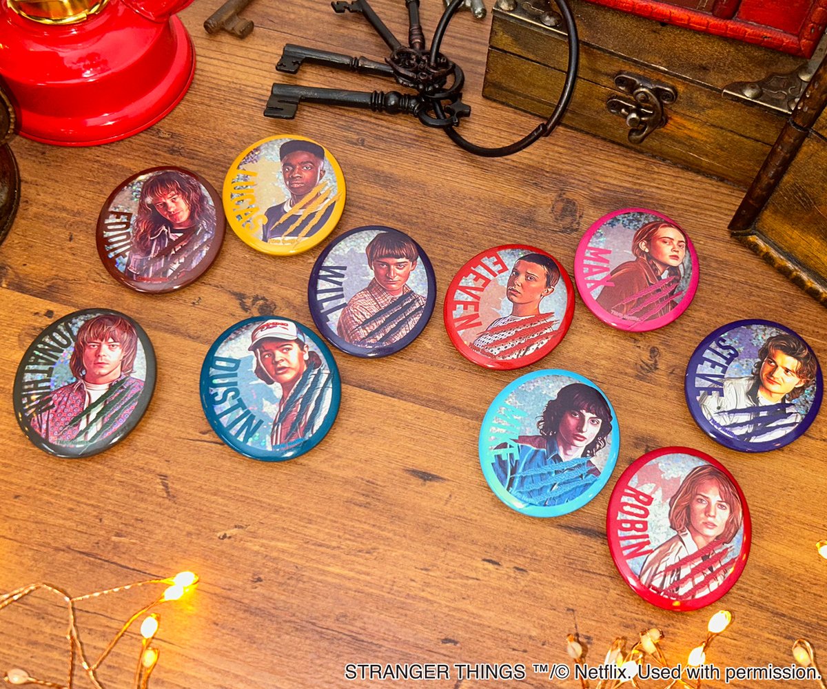 激レア！未使用ストレンジャーシングストレーディング缶マグネット