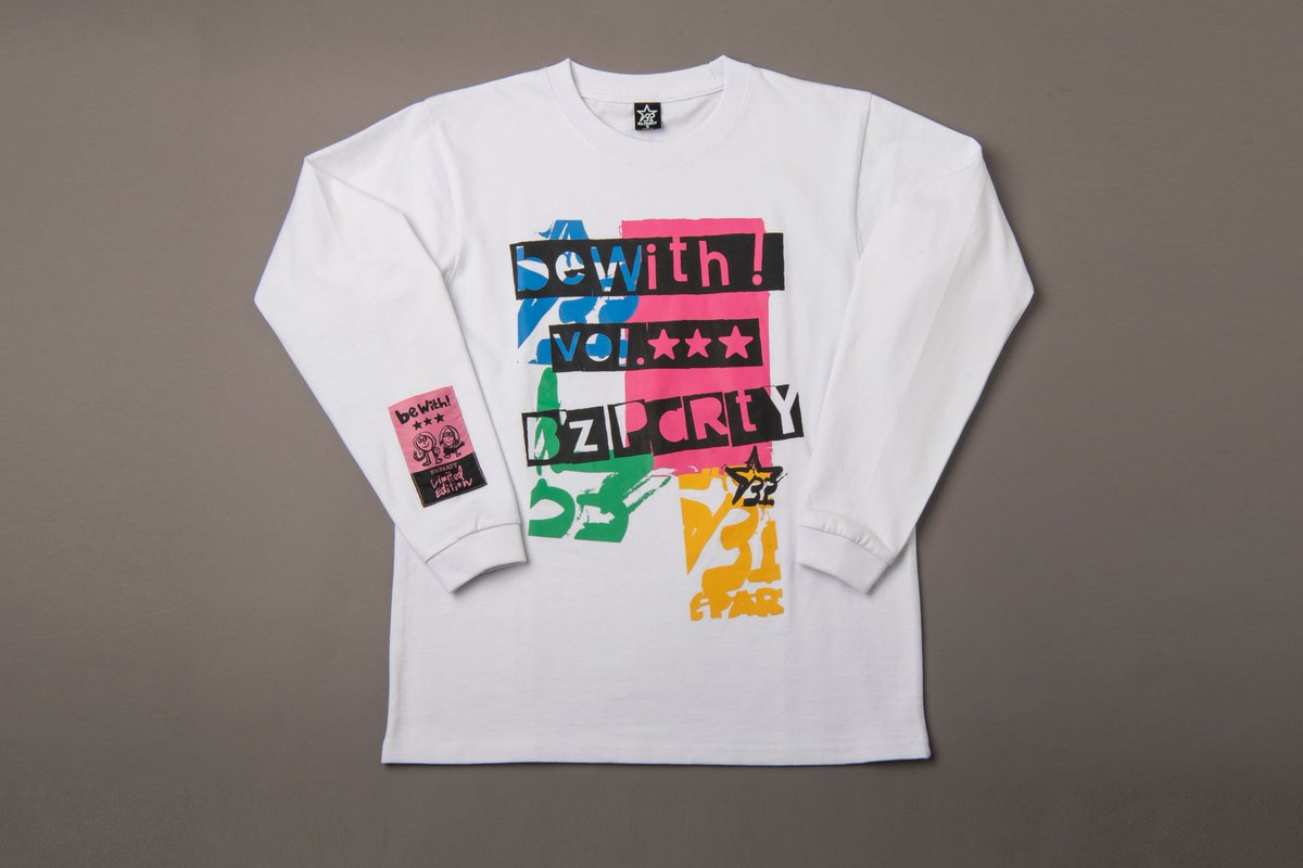 B'z PARTY限定/ロングスリーブTシャツ」数量限定・先行販売決定