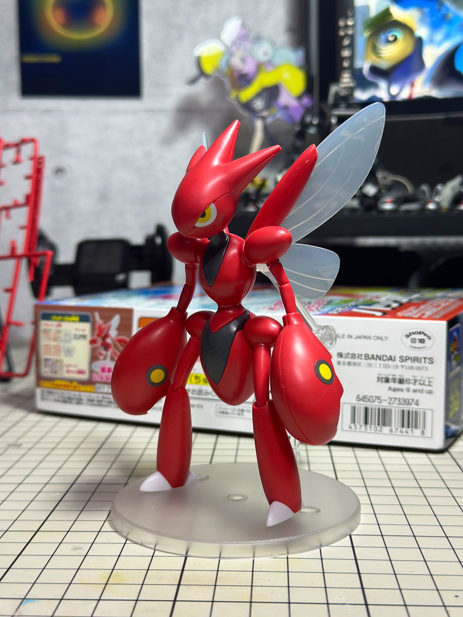 ポケプラ ハッサムつくりました カッコイイ！相変わらず造形が綺麗