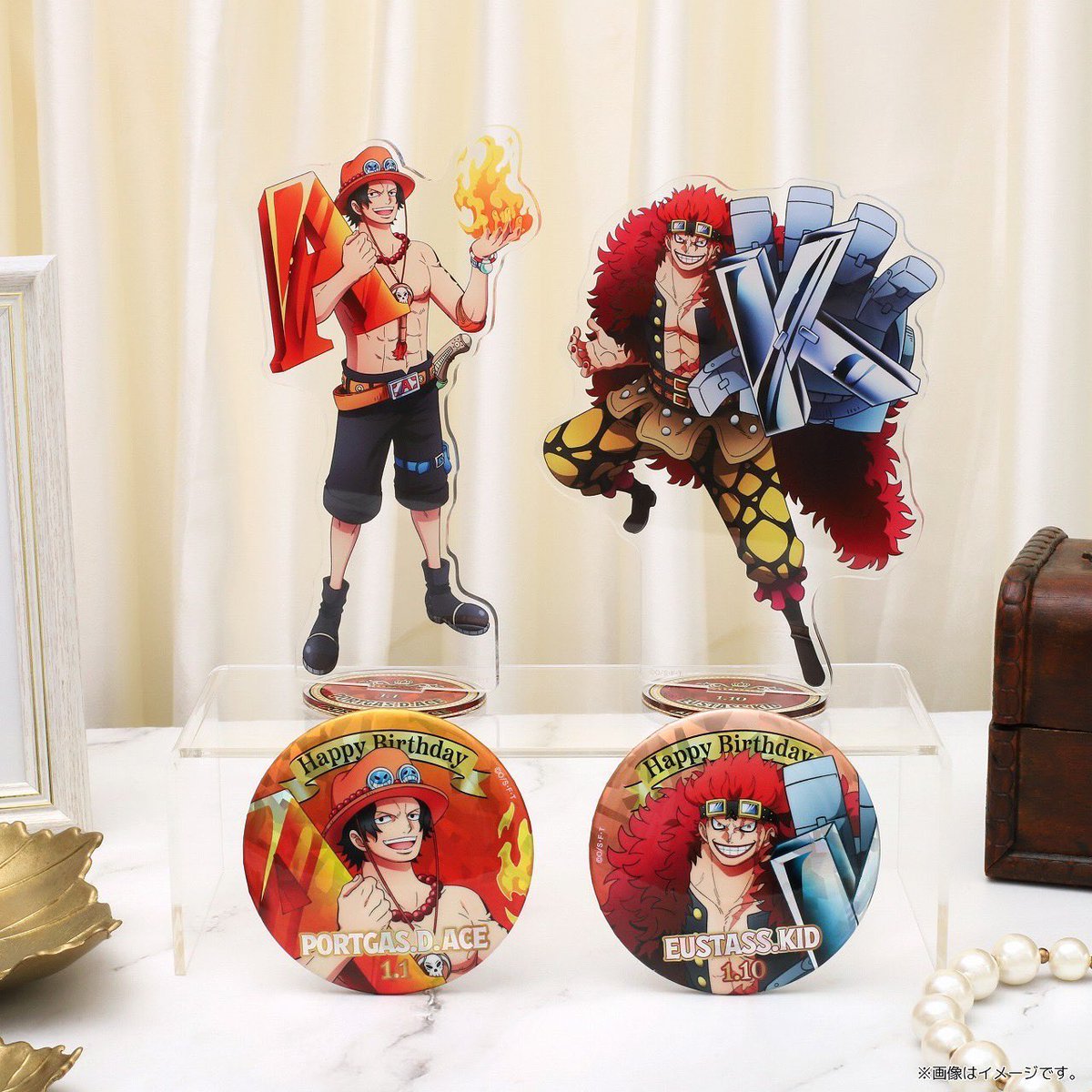 グッズ情報】 #麦わらストア 限定！ 1月のバースデーグッズが解禁され