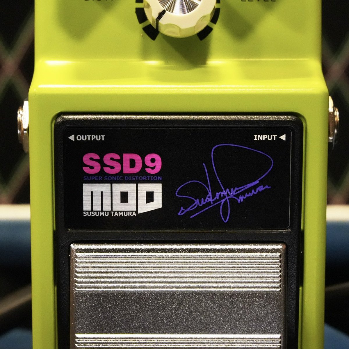 Maxon SSD9/Super Sonic Distortion Modified by Susumu Tamura